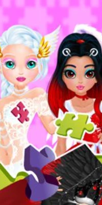 gioca Puzzles - Princesses and Angels New Look