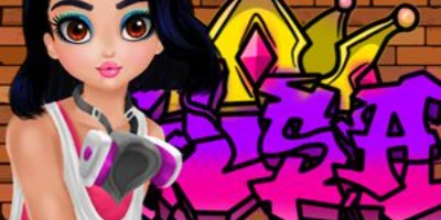 spielen Princess Cool Graffiti