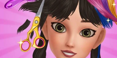 खेलें Hairstyle Salon Game