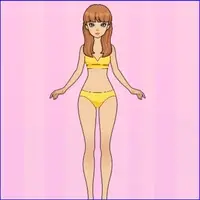 Paper Doll Diary Dress Up DIY play large gif