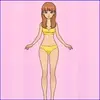 Paper Doll Diary Dress Up DIY play tiny gif