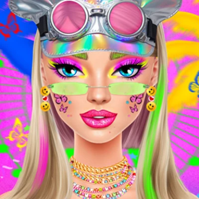 खेलें Festival Vibes Makeup