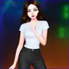 Black Pink Halloween Concert play tiny gif