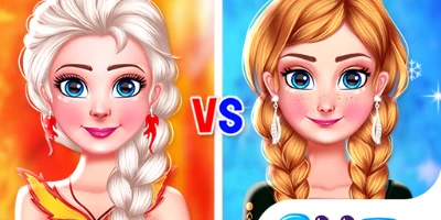 खेलें Sisters Ice Vs Flame